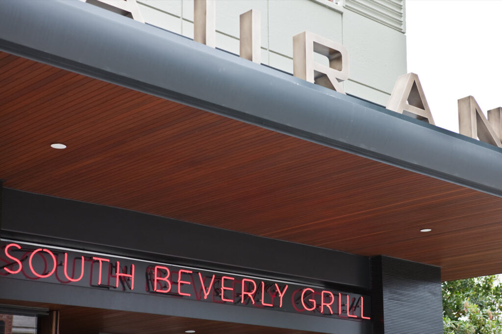 Assembledge, South Beverly Grill, Restaurant Design, Los Angeles Architect